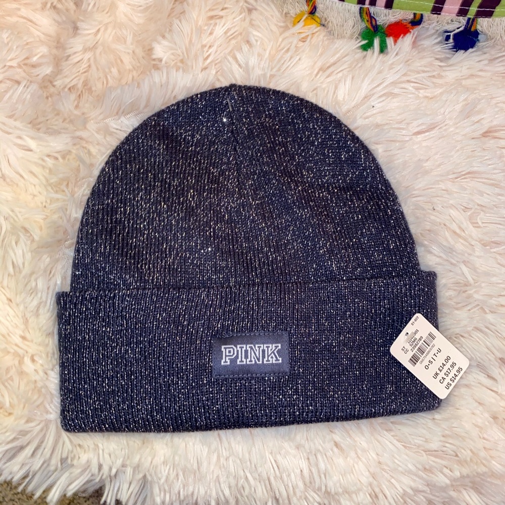 Victoria’s Secret pink beanie